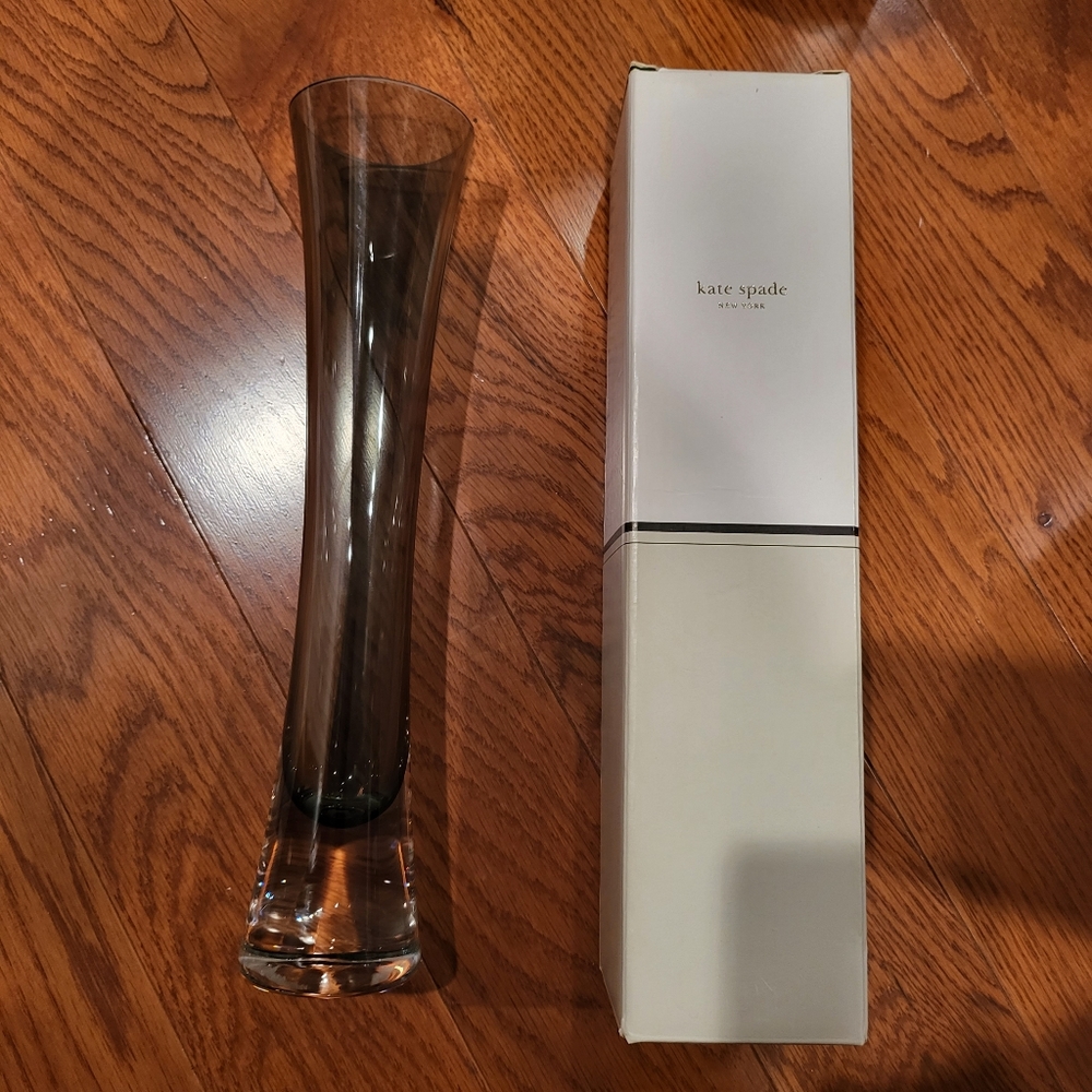 Kate Spade Castle Creek Smoke Bud Vase